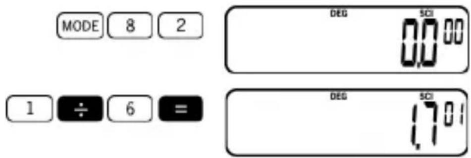 Milan 159010 - Calculs FIX, SCI, NORM, RND, RAN#, ENG - 3