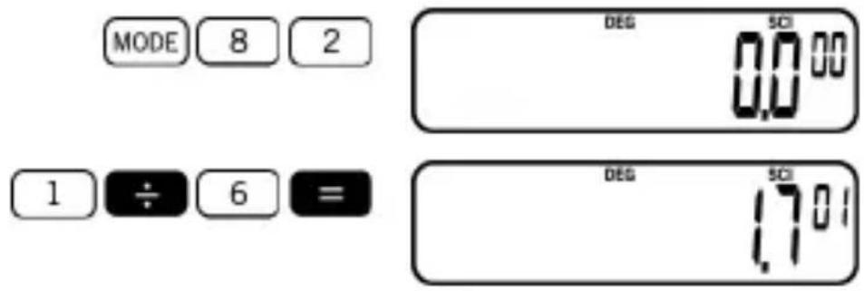 Milan 159010 - Calculos FIX, SCI, NORM, RND, RAN#, ENG - 7