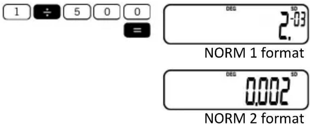 Milan 159010 - Switching between NORM 1 and NORM 2 - 1