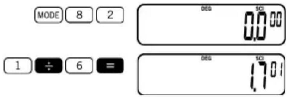 Milan 159010 - Calculos FIX, SCI, NORM, RND, RAN#, ENG - 4