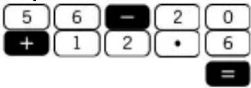 Milan 159010 - Arithmetic Calculations - 1