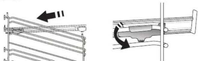 WHIRLPOOL W7 OM5 4S H - FITTING THE SLIDING RUNNERS (IF PRESENT) - 1