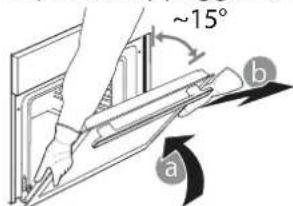 WHIRLPOOL OAKZ9 379 P IX - RIMOZIONE E MONTAGGIO DELLA PORTA - 2