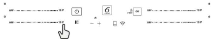 WHIRLPOOL WF S2765 NEIXL - PASSENDE STØRRELSE PANDE-/GRYDEBUND TIL DE FORSHELLIGE KOGEZONER - 1