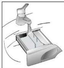 HOOVER VHD 9163ZI86S - Cleaning the drawer compartments - 1