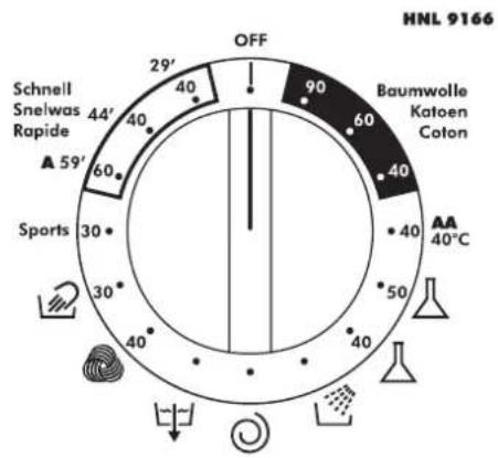 HOOVER HNL 9166Z83M - Programmwähler - 1