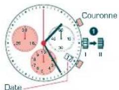 Candino C4478 - RéGLAGE DE LA DATE ET DE L'HEURE - 1