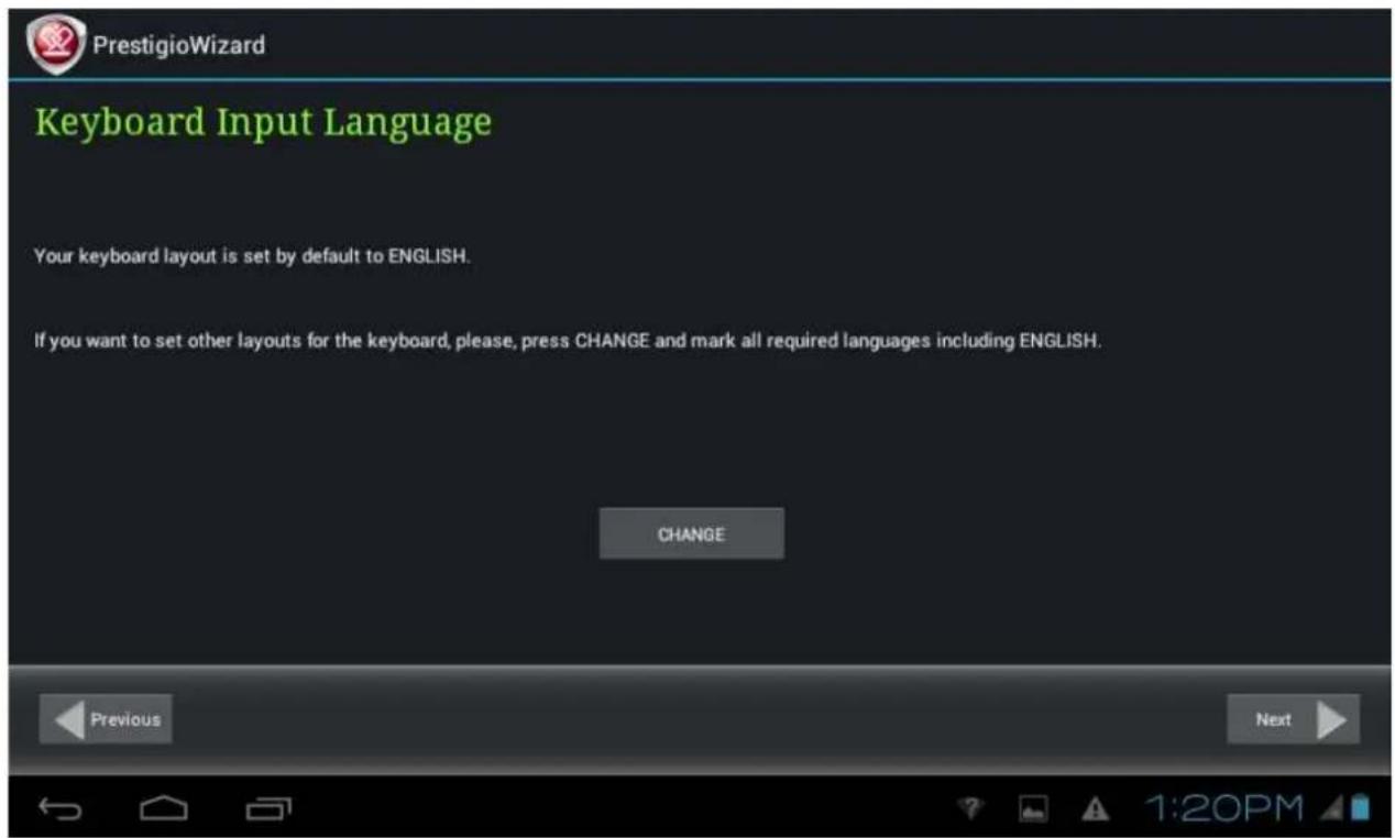 PRESTIGIO MultiPad 7.0 Prime - Assistant de démarrage - 2