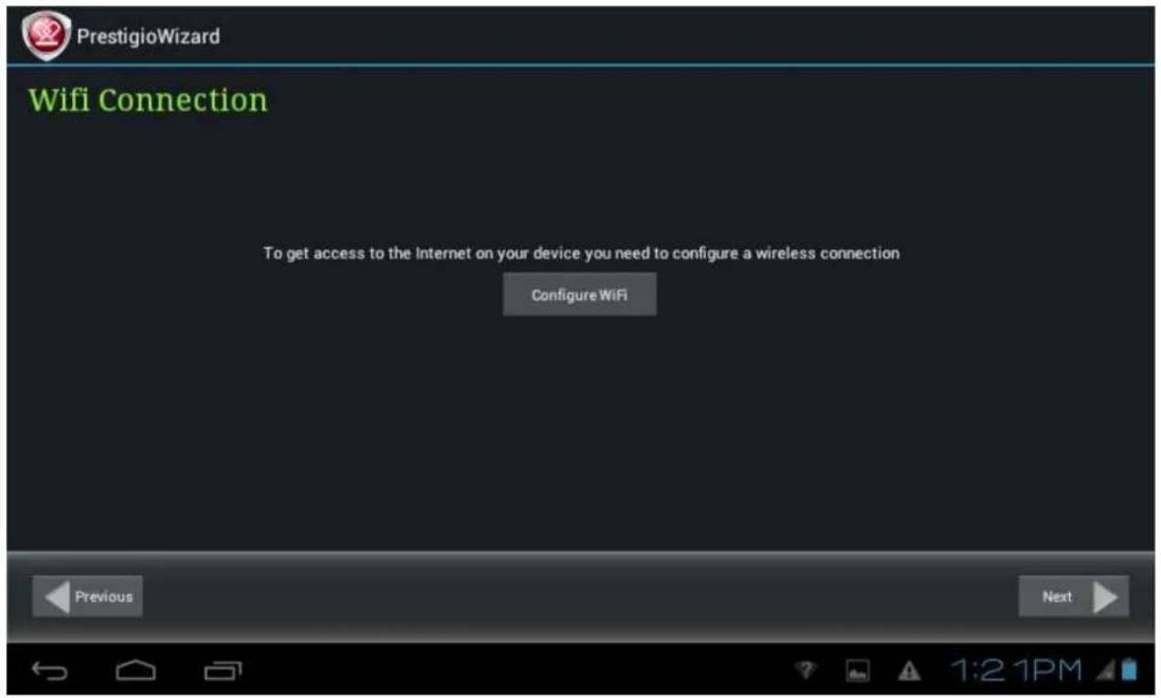 PRESTIGIO MultiPad 7.0 Prime - Assistant de démarrage - 4