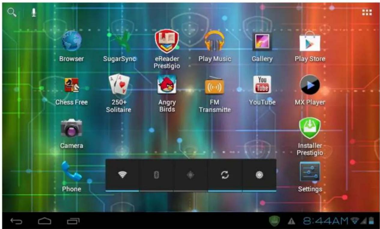 PRESTIGIO MultiPad 7.0 Prime - Écran d'accueil - 2