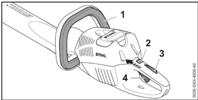STIHL HSA 86 - VAROITUS - 1