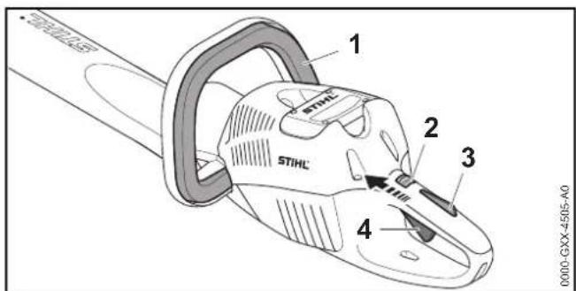 STIHL HSA 86 - WARNING - 1