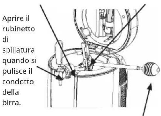 Klarstein Beerkules - Pulire il rubinetto di spillatura - 1