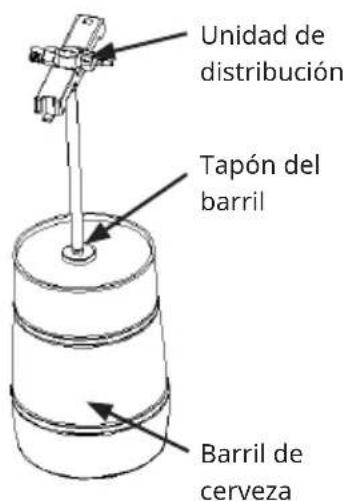 Klarstein Beerkules - Barril de cerveza universal de 5 litres - 1