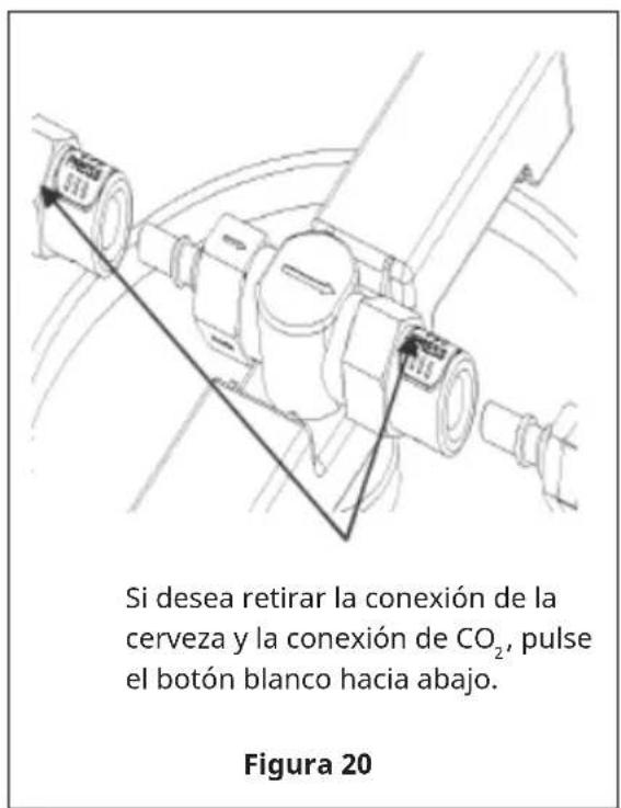 Klarstein Beerkules - Insertar un nuevo barril de cerveza - 1