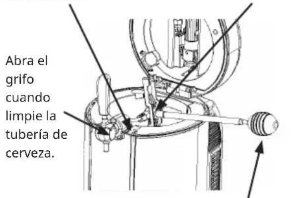 Klarstein Beerkules - Limpieza del grifo - 1