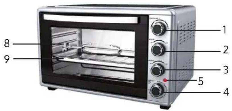 Klarstein Masterchef - DESCRIPTION AND ACCESSORIES - 1