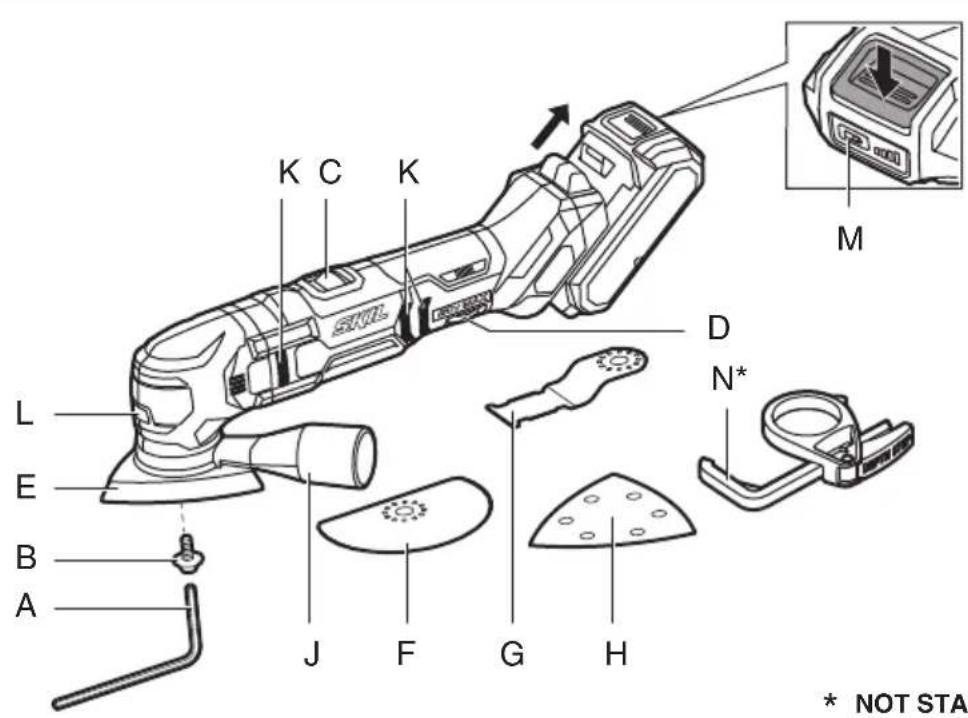 SKIL 3620 CA - 3620 - 9