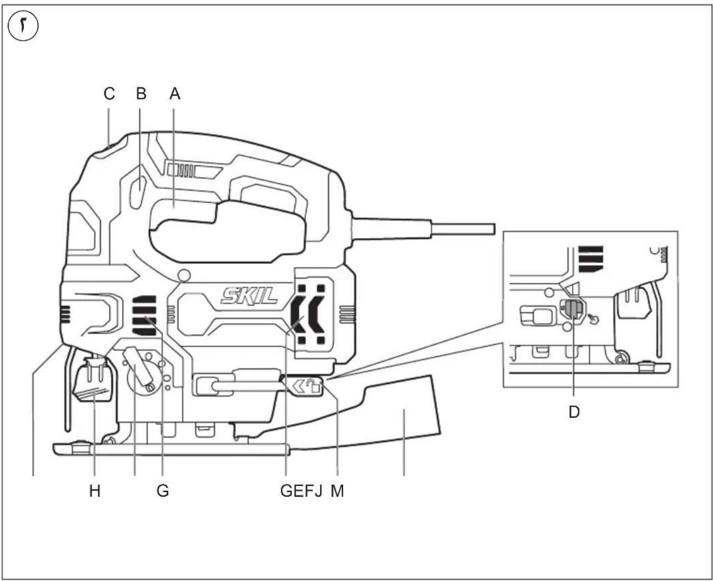 SKIL 4531 GA - EaH 100 - 22