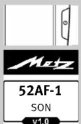 METZ Mecablitz 52 AF1 Sony digital - Het verwangen van de batterijen - 2