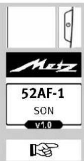 METZ Mecablitz 52 AF1 Sony digital - Replacing batteries - 3