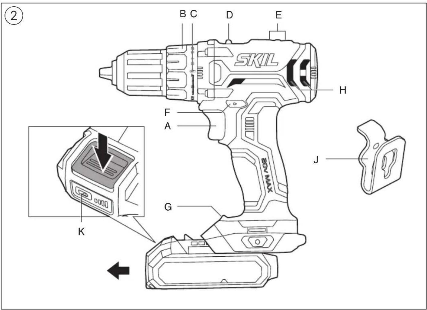 SKIL 3010 AA - CE 3010 - 2