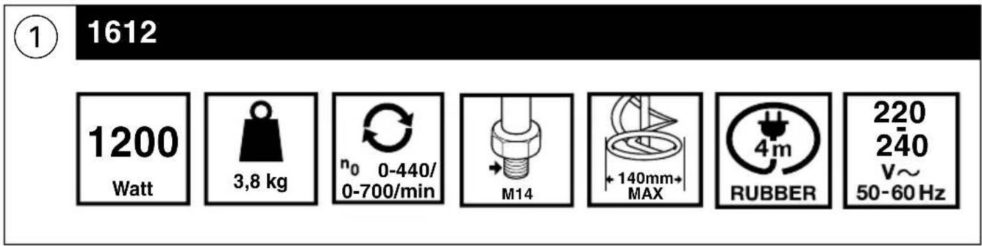 SKIL 1612 MA - CE 1612 - 1