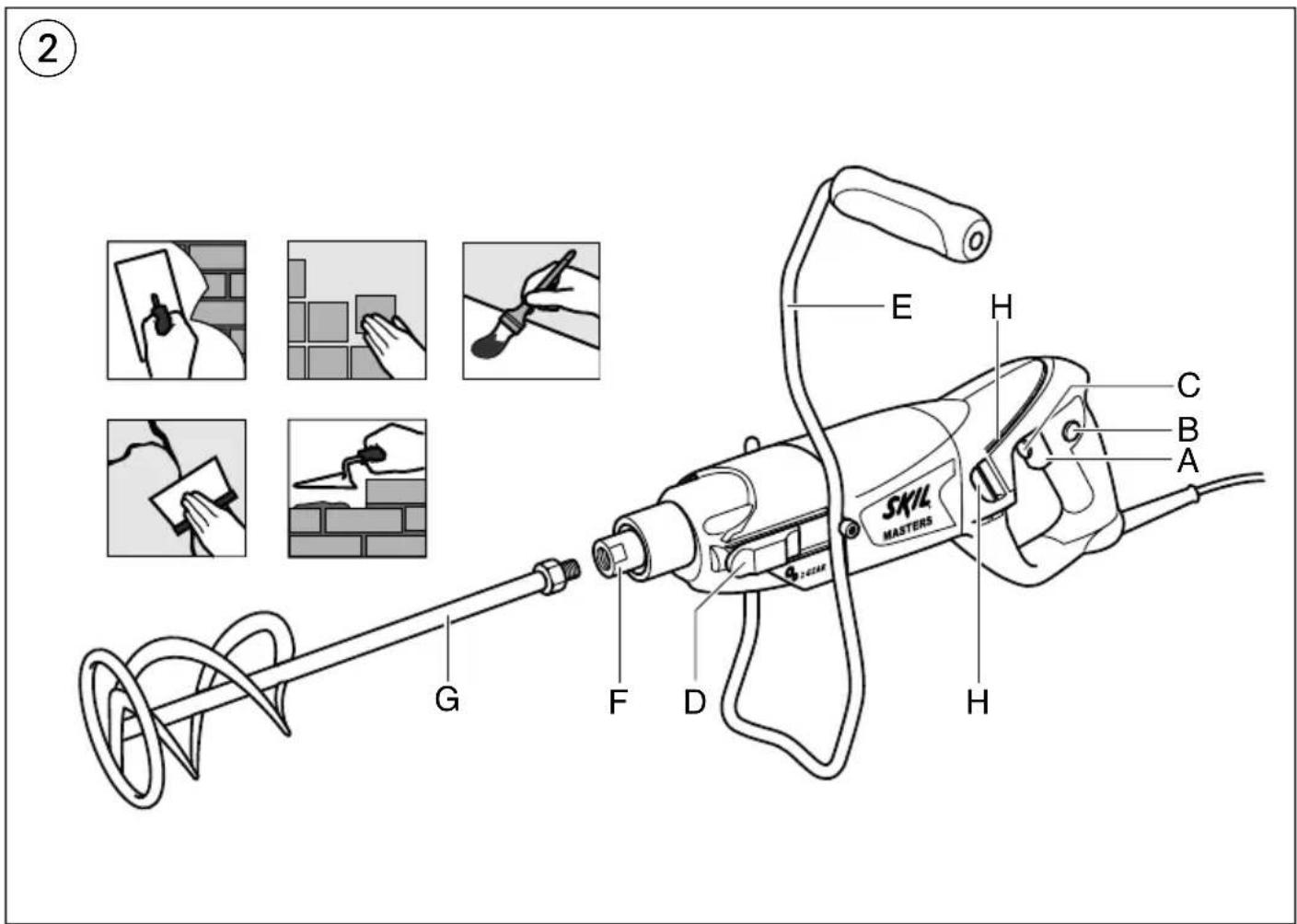 SKIL 1612 MA - CE 1612 - 2