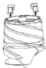 Klarstein 10029714 - Clean the squeezing screw - 2
