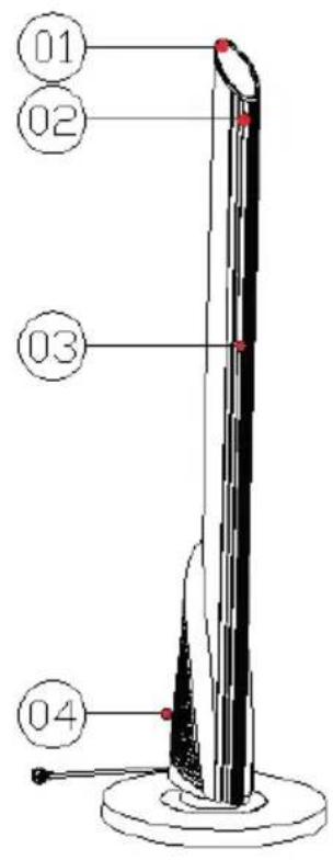 Klarstein 10029344 - DESCRIPCIÓN DEL APARATO - 1