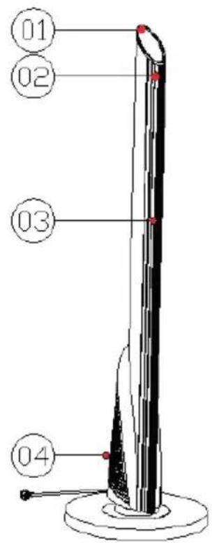 Klarstein 10029344 - APERÇU DE L'APPAREIL - 1