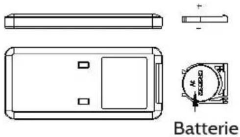 Klarstein 10029344 - Batteriewechsel der Fernbedienung - 2