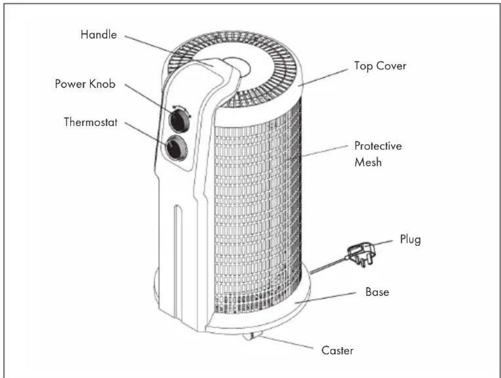 Klarstein 10031578 - MAINPARTS - 2