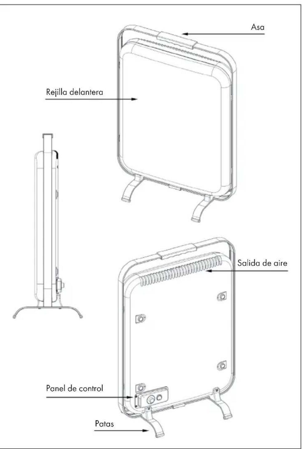 Klarstein 10032993 - DESCRIPCION DEL APARATO - 1