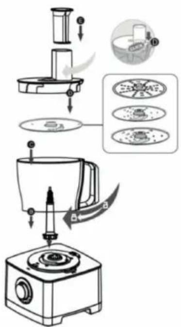 Klarstein 10028960 - Installation et utilisation des fouets - 1