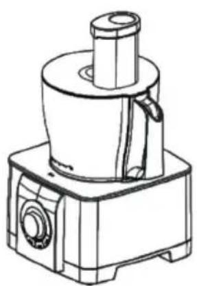 Klarstein 10028960 - Food Processor, Egg Beater and Citrus Press - 3