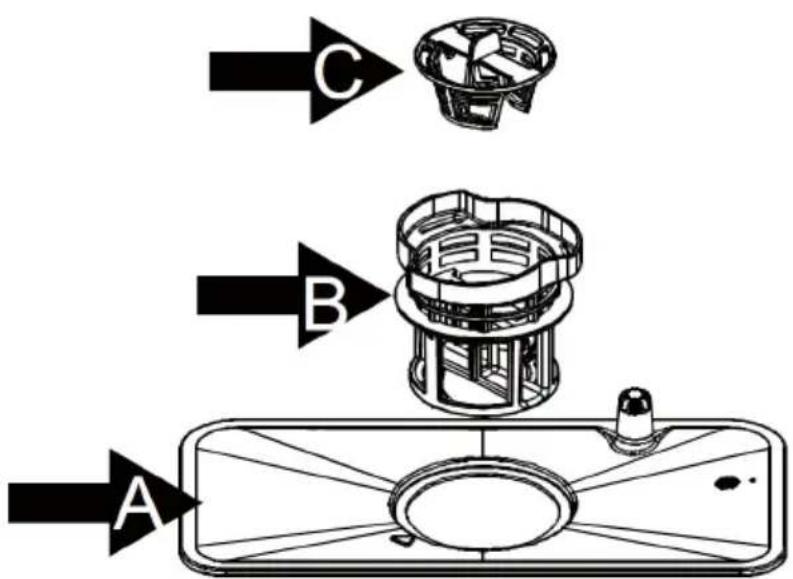Klarstein 10032913 - Hauptfilter (A): - 1