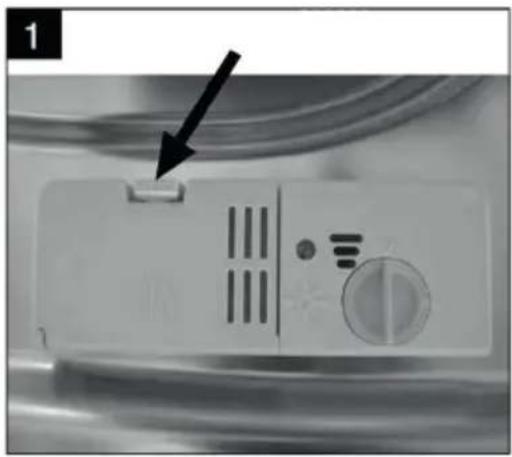 Klarstein 10031525 - Refilling the Detergent Dispenser: - 1
