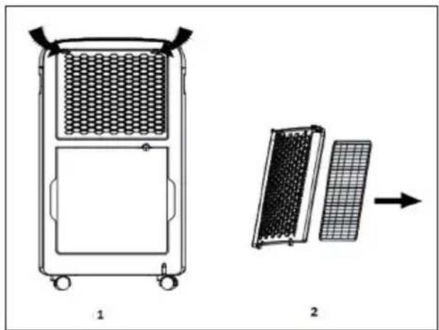 Klarstein 10032041 - Nettoyer le filtre - 1
