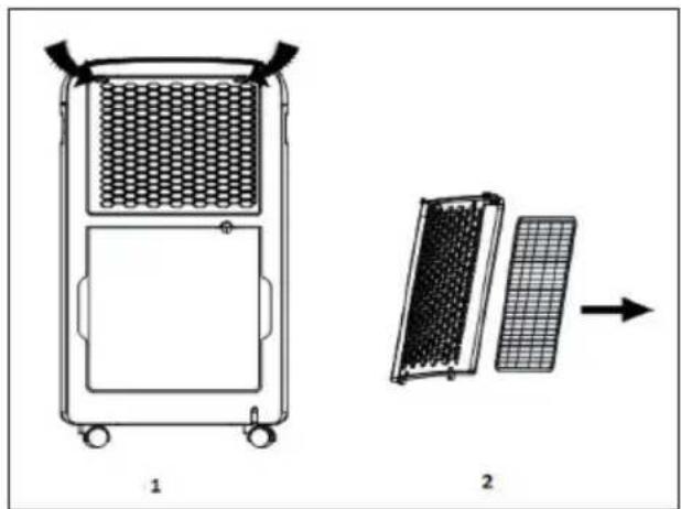 Klarstein 10032041 - Clean and change the filter - 1