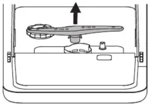 Klarstein Aquatica - Cleaning the spray arms - 1