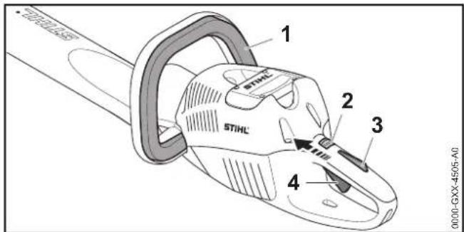 STIHL HSA 66 - WARNUNG - 1