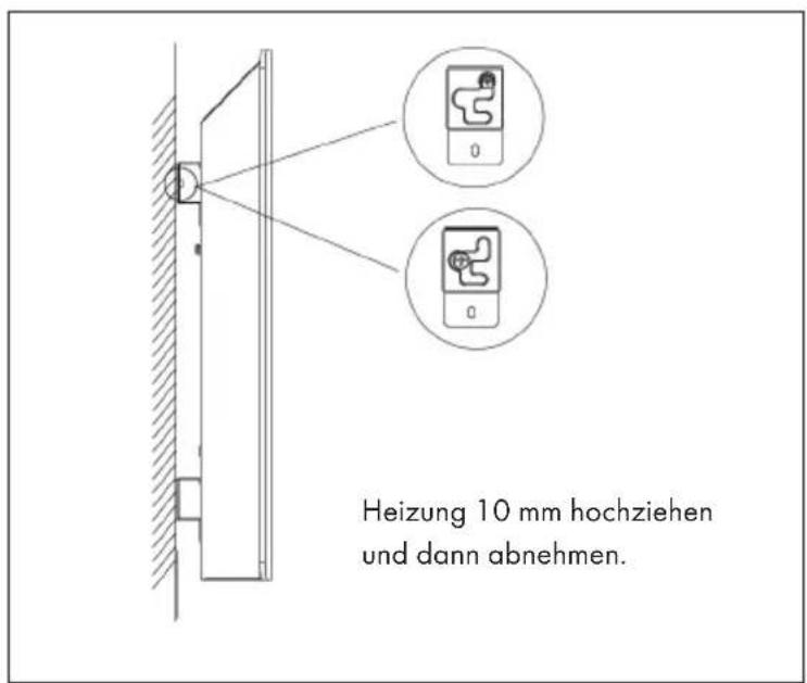 Klarstein 10030917 - Vonder Wand herunternehmen - 1