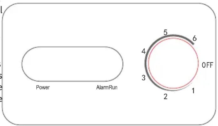Klarstein 10030135 - Adjustment of the thermostat - 1