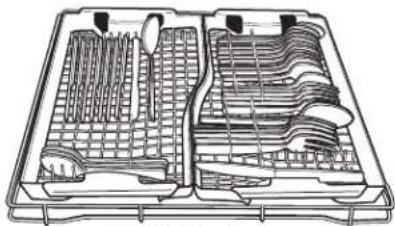 MAYTAG MDB8989SHB - Panier pour ustensiles de cuisson (niveau trois, sur certains modèles) - 1