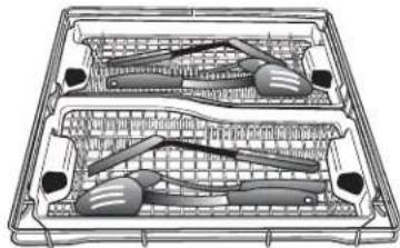 MAYTAG MDB8989SHB - Canasta para utensilios de comida extraible (canasta del tercer nivel, en algunos modelos) - 2