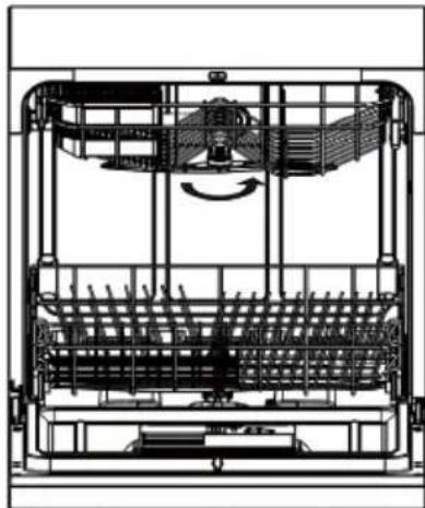 Klarstein 10032912 - Cleaning the Spray Arms - 1