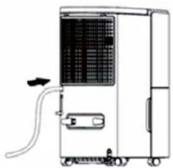 Klarstein 10032663 - Evacuation de I'eau en continu - 4