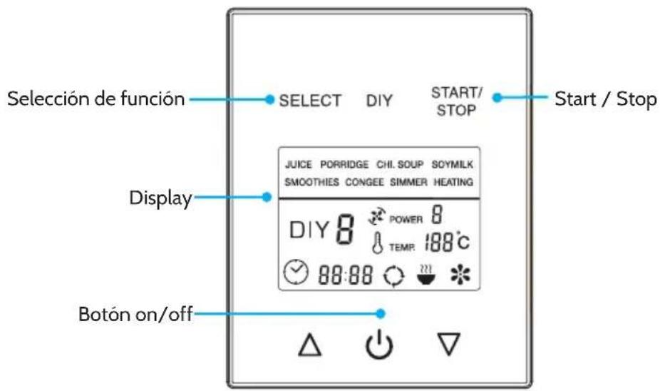 Klarstein 10030038 - Panel de control - 1