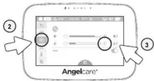 ANGELCARE AC417 - CÓM O AJUSTAR LA SENSIBILIDAD DEL SONIDO (VOX): - 1